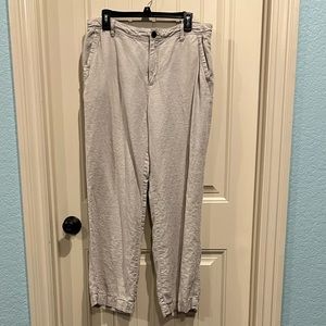 Old Navy Linen Pants Size 33/32